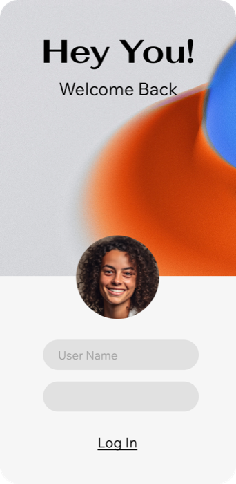 The GoYoga app showing a student's upcoming classes and progress